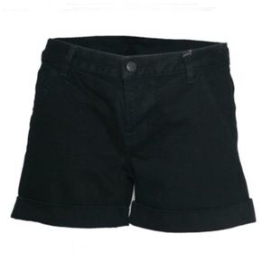 black denim shorts by J BRAND
